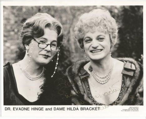 Hinge and Bracket signed 10 x 8 b/w photo. Good condition. All signed items come with our certificate of authenticity. We com