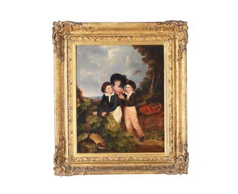 ATTRIBUTED TO JAMES LEAKEY (BRITISH 1775-1865)BIRD NESTINGOil on canvas44.5 x 36cm (17½ x 14 in.)Provenance:The Fulwood Colle