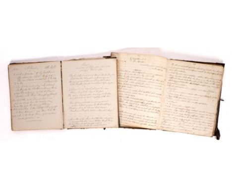 Manuscript volumes by Daniel O'Connell's daughter and grandson. O'Connell-FitzSimon, Ellen. 'A Book of Verses, Original and T