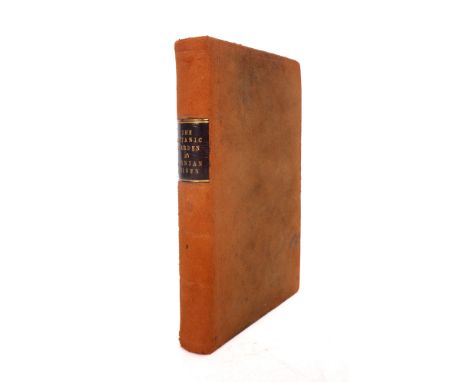 Niven, Ninian, The visitor's companion to the Botanic Garden, Glasnevin.  William Curry Jun., Dublin, 1838, 18mo, tan hide. p