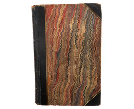 1850 McMillan, J, Three Days from Home, manuscript account of a trip to Dublin. A 12mo notebook with a 34-page manuscript acc