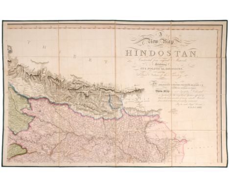 Cary, G & J. A Collection of 5 of 6 Maps of India / Hindoostan, 1824. London: G & J. Cary, 1824. First Edition. 96 x 52cm App