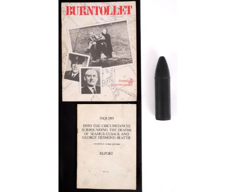 1969-1971 Northern Ireland, investigations into sectarian attacks. Egan, Bowes; McCormack, Vincent. Burntollet. L.R.S. Publis