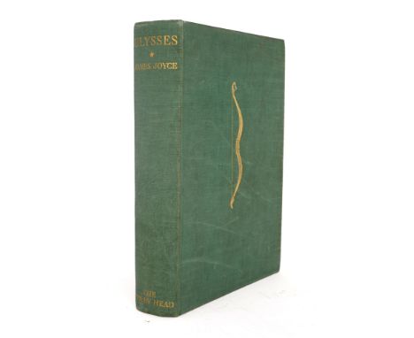 Joyce, James. Ulysses. Bodley Head 1937 John Lane The Bodley Head, London, 1937. 8vo, first trade edition, green cloth boards