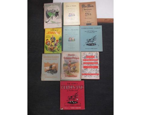 Books, mainly childrens, including first edition of The House at Pooh Corner 1928, Jennings, Just William, Billy Bunter, Barb