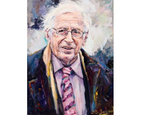 James S. Brohan (b.1952)Garret Fitzgeraldoil on canvas signed lower right 46 x 35½cm (18 x 14in)Provenance: K Gallery, Cork; 