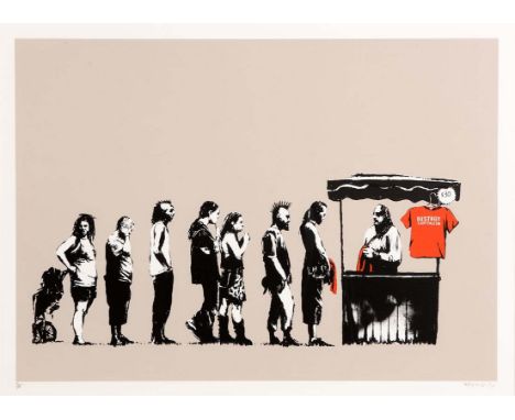 Banksy (b.1974) BritishFestival (2006)screen print no 34 from an edition of 150 signed lower right &amp; dated '06, numbered 