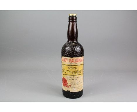 Sandy Macdonald (Sandy Mac) Special Scotch Whisky, Leith Scotland, early 20th century, with contents.