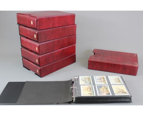 Early 20th Century Cigarette Cards, neatly contained in six albums, including Wills, Hignetts, Players and Gallaghers. Subjec