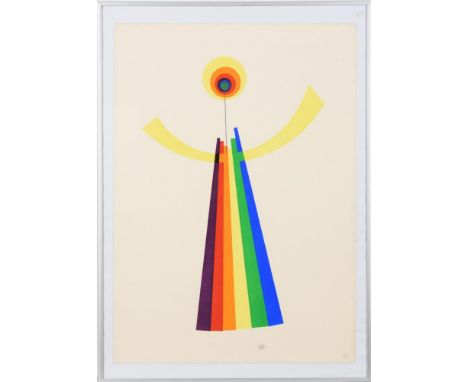                     RAY,             Man(1890 Philadelphia - 1976 Paris)    "Revolving Doors - Mime"    Farblithografie auf A