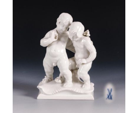Sternzeichenfigur "Zwillinge"    Meissen.        Schwertermarke, um 1950, 1. Wahl.        Modell-Nr.: R 262.        Entwurf: 