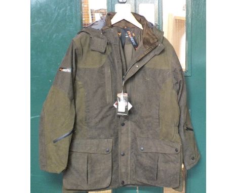 A 'Prohunt' waterproof and breathable shooting/outdoor jacket, size medium (as new)