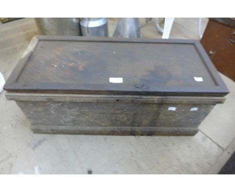 A vintage toolbox with tools 