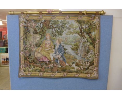 A French tapestry wall hanging 