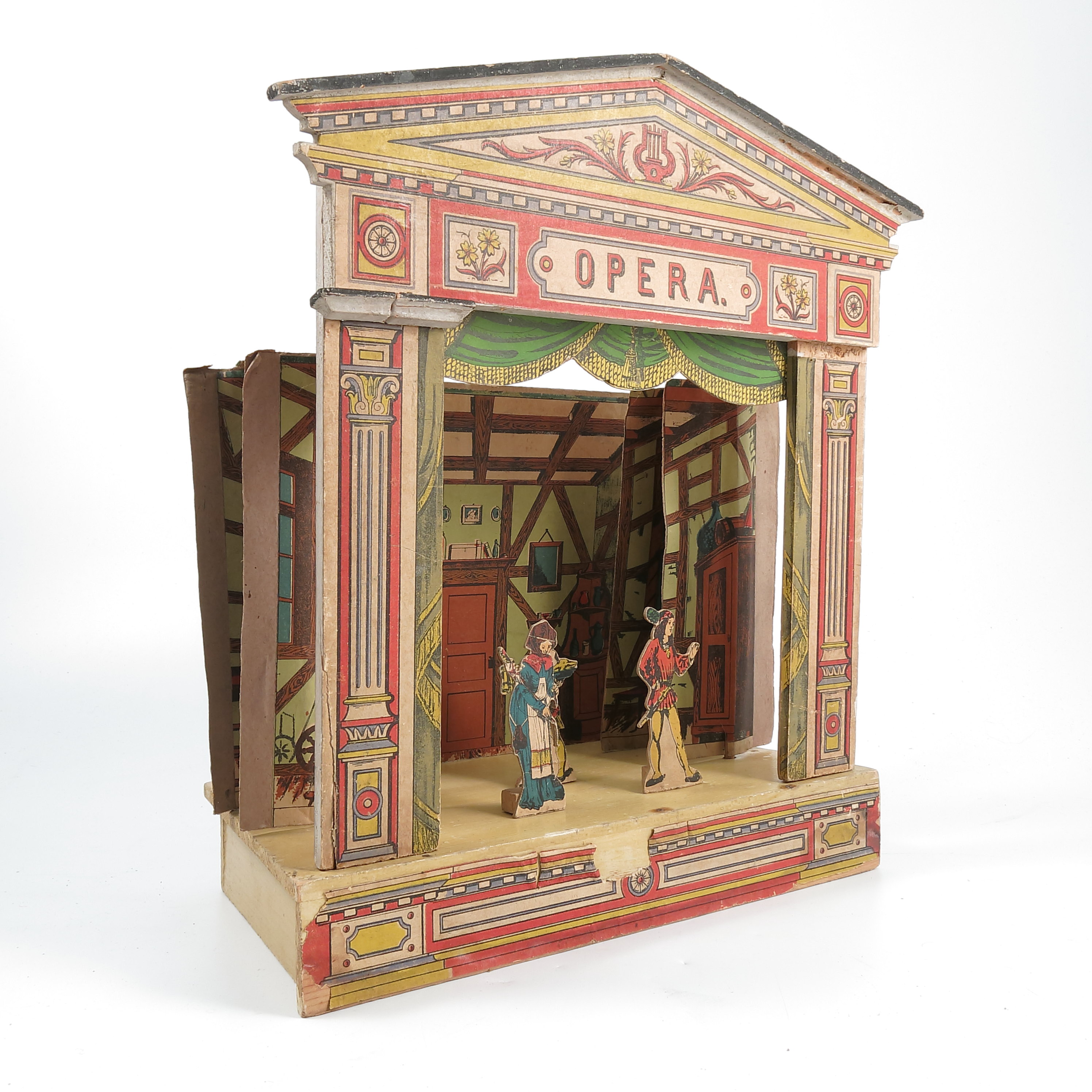 A 19th century German toy theatre, possibly by Moritz Gottschalk ...