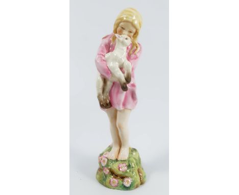A Royal Worcester figure, Spring, modelled by F G Doughty, model number 3012, height 9insCondition Report:  Good condition