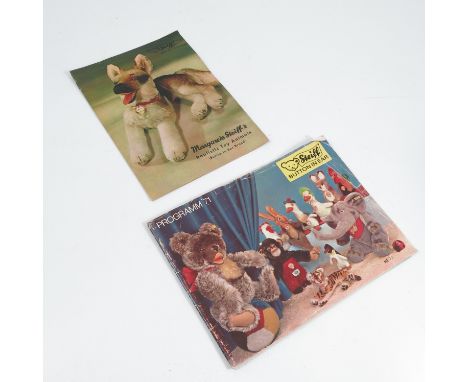 A Steiff Programm '71, listing Steiff toys, teddies etc, together with Margarete Steiff's Realistic Toy Animals
