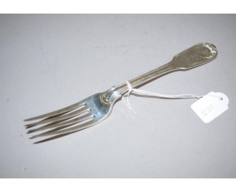 Large King's pattern sterling silver fork 90grams approx