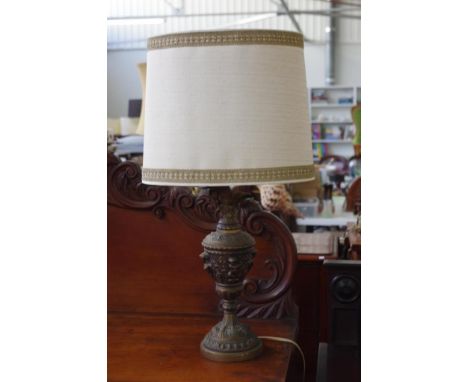 Vintage electric table lamp 74cm high