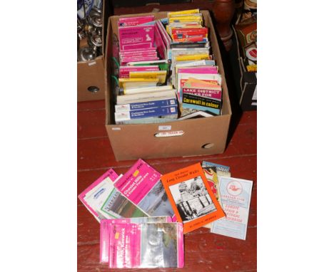 A box of map books British and foreign examples including ordnance survey.