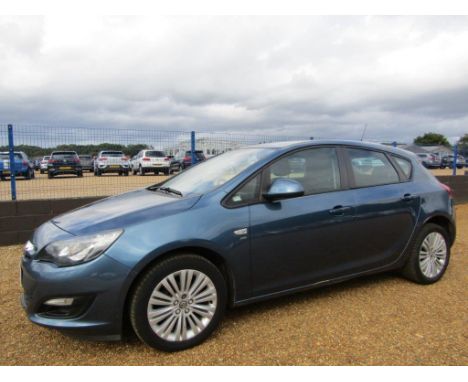 Make &amp; Model: Vauxhall Astra EnergyDate of Reg: LO63 FBZColour: Bluecc: 1598MoT: 30-09-2021Fuel Type: PETROLMileage: 81KT