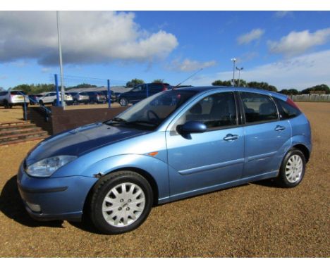 Make &amp; Model: Ford Focus GhiaDate of Reg: EJ53 JFYColour: Bluecc: 1796MoT: 25-05-2022Fuel Type: PETROLMileage: 142kTransm
