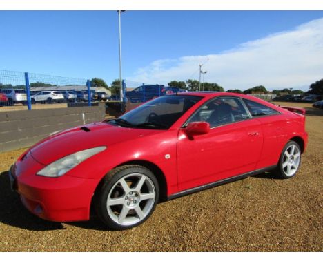 Make &amp; Model: Toyota Celica VVTiDate of Reg: Y91 KROColour: Redcc: 1794MoT: 13-11-2021Fuel Type: PETROLMileage: 120kTrans