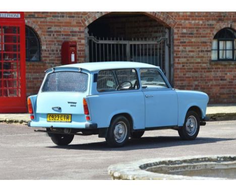 1986 Trabant P601 Kombi Estate Transmission: manualMileage:55598With a production run that lasted from 1963 until 1991, the T