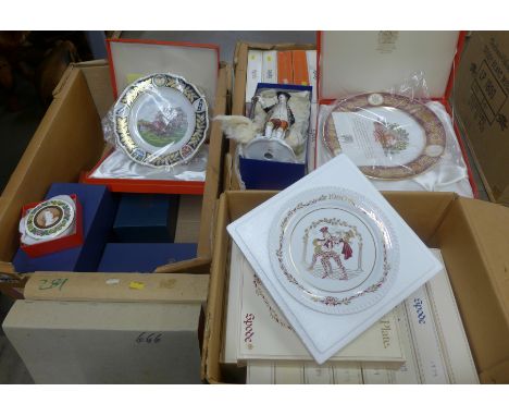A collection of Spode commemorative china, Christmas and Royal Family related **PLEASE NOTE THIS LOT IS NOT ELIGIBLE FOR POST