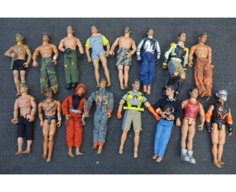 Fifteen Action Man figures 