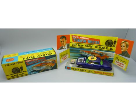 A Corgi Toys 497 The Man From U.N.C.L.E. Gun Firing 'Thrush-Buster', boxed, (old shop stock) 