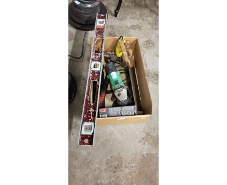 BOX LOT OF TOOLS