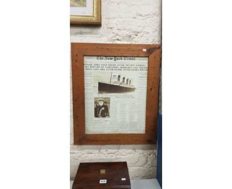 TITANIC PRINT