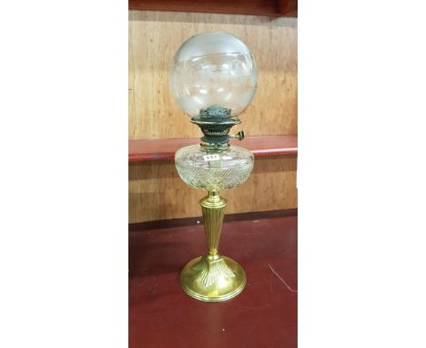 ANTIQUE OIL LAMP