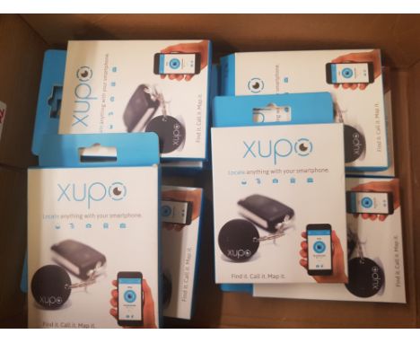 10 x boxed Xupo key finder/item locator beacons, as Seen on Dragons' Den (10). 