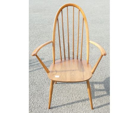 Ercol Mid Century Dining Table Carver Chair 