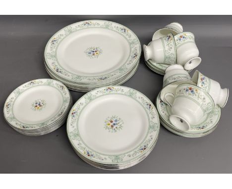Wedgwood Agincourt pattern part dinner/tea service