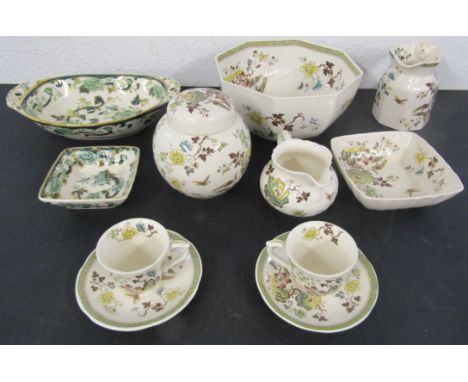Selection of Masons ceramics including Formosa and Chartreuse&nbsp;