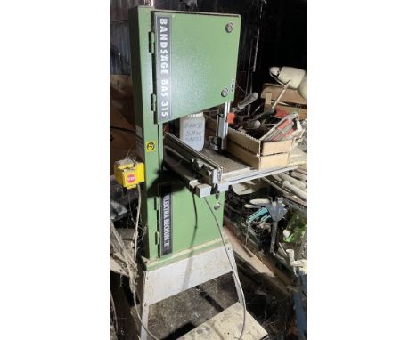 Elektra Beckum band saw.&nbsp;At a separate location in the Louth area, viewing by appointment