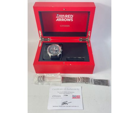 CITIZEN Automatic watch  RED ARROWS NAVIHAWK A.T. Limited Edition 177/5000 Complete in attractive presentation box with coa a