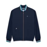 Lambretta Triple Tipped Monkey Jacket - XL - Navy (Deep Lake/Azure/Grey)
