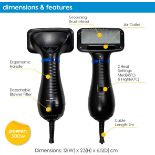 Animal Planet 2 in 1 Pet Hair Dryer and Grooming Slicker Brush RRP £32.49
