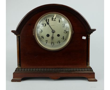 Mahogany mantle clock 