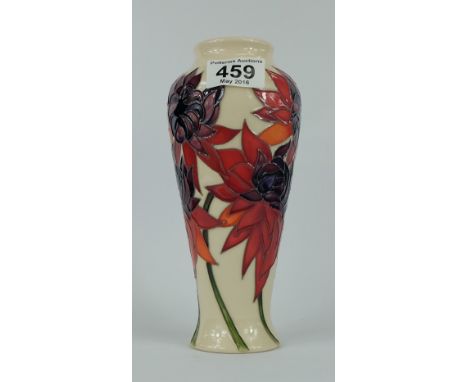 Moorcroft Ruby Red vase height 21cm