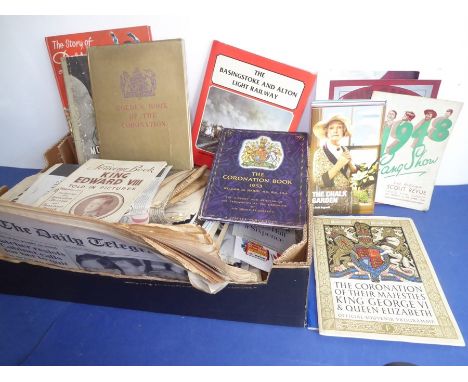 A good quantity of commemorative Royal commemorative booklets, newspapers and magazines to include:'Souvenir Book of King Edw