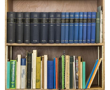 NO RESERVE Taxonomy.- Stafleu (Frans A.), Richard S.Cowan &amp; others. Taxonomic Literature: A Selective Guide to Botanical 