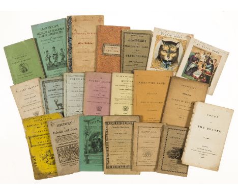 Court of The Beasts (The), 2 engraved plates, original plain wrappers, 1808 § Elliott (Mary) The Rainy Day; or, the Pleasures