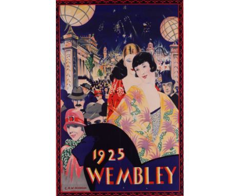 CHRISTOPHER RICHARD WYNNE NEVINSON (BRITISH, 1889-1946)Wembley, 1925 lithograph, published by David Allen & Sons, Ltd. 76 x 5