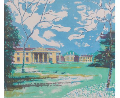 JULIAN TREVELYAN (BRITISH, 1910-1988)Downing College, Cambridge signed and numbered 'Julian Trevelyan 34/70' (lower margin) l