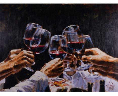 FABIAN PEREZ (ARGENTINIAN, B. 1967)For a Better Life signed 'F Perez' (lower right) and numbered '51/75' (lower left) giclée 